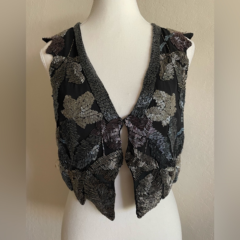 UO beaded vest